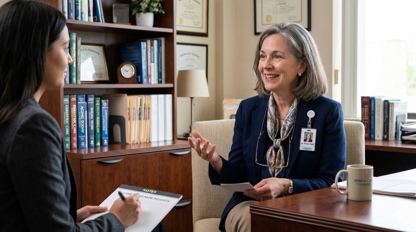 Expert interview session